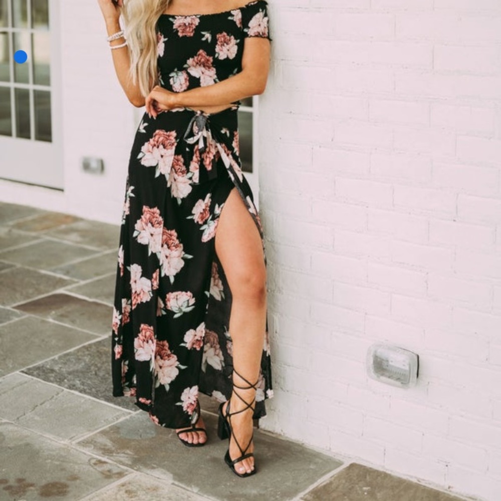 Shop These Three OTS Floral 2 Piece Set